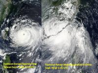NASA Catches Typhoon Fanapi on 2 Days