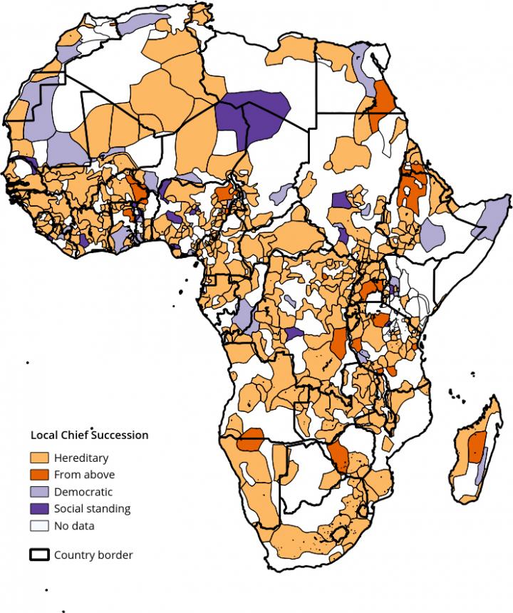 Precolonial Boundaries of Africa