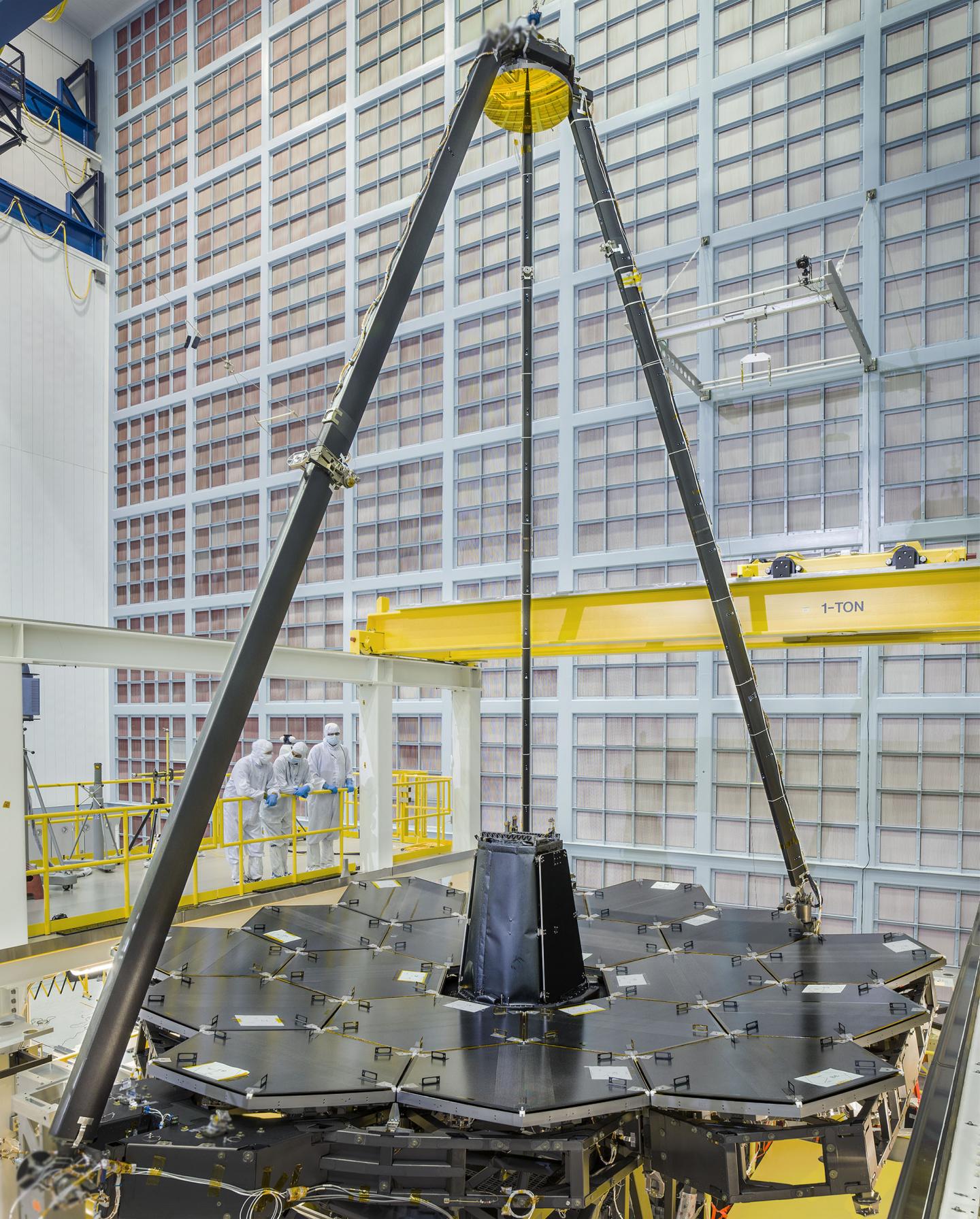 James Webb Space Telescope Completed Primary Mirror