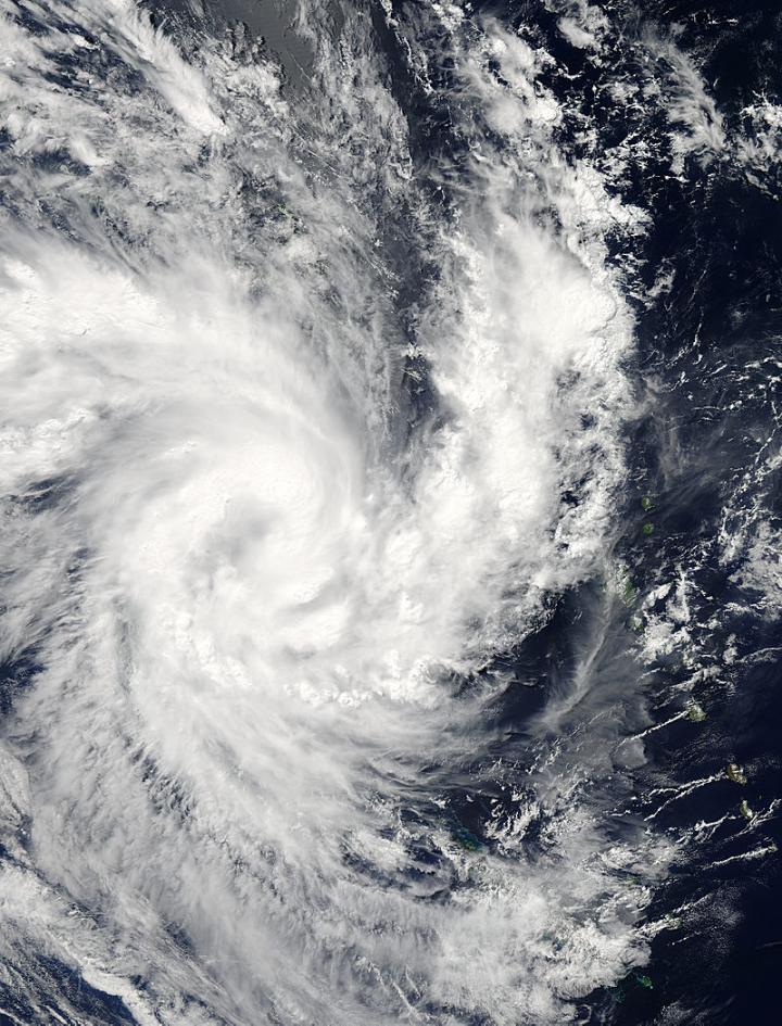 Visible Image of Tropical Cyclone Solo