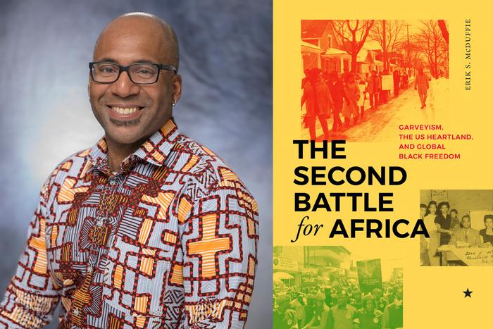 University of Illinois Champaign-Urbana professor Erik S. McDuffie, the author of “The Second Battle for Africa: Garveyism, the U.S. Heartland and Global Black Freedom.”