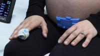 Monitoring devices on pregnant mother
