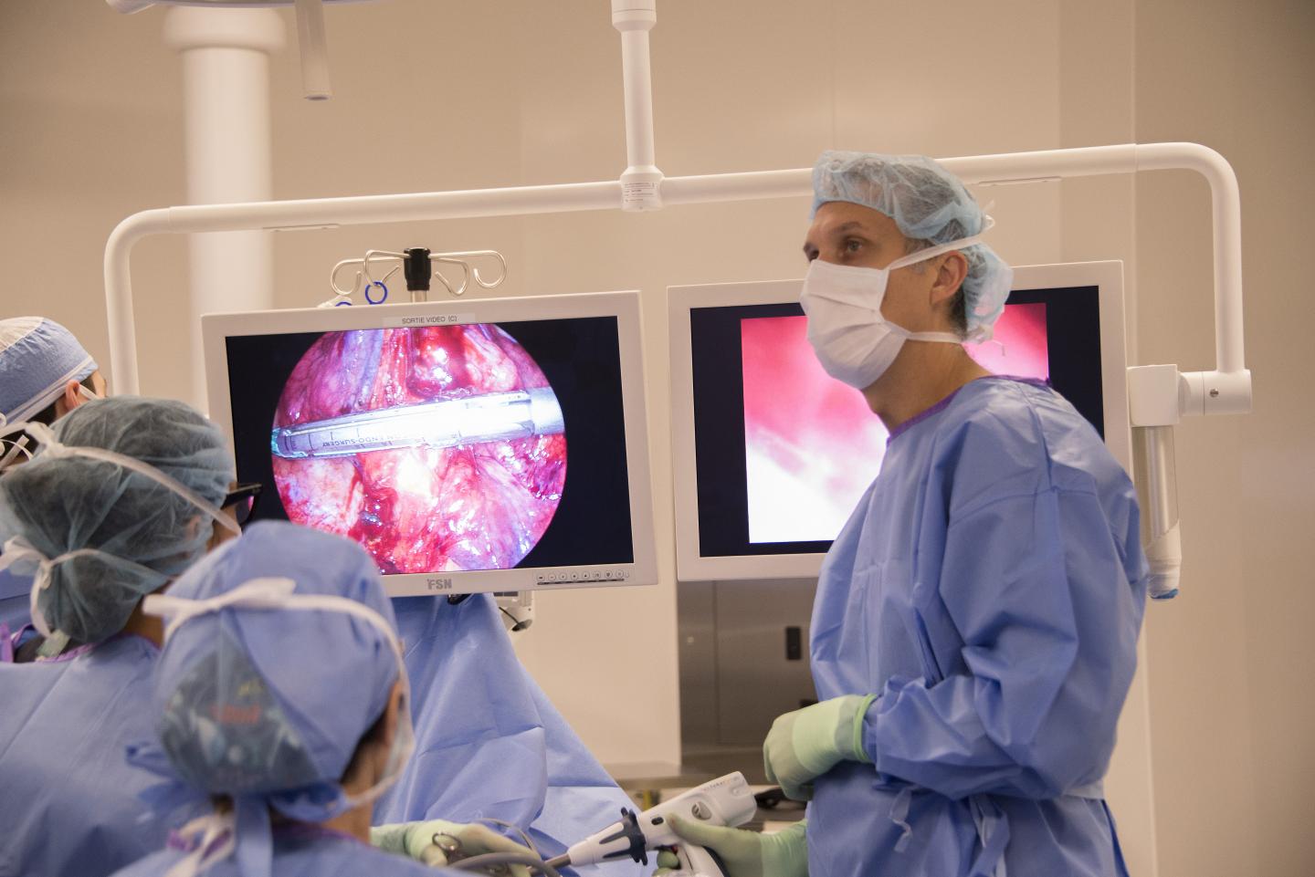 Dr. Moishe Liberman in Operating Room