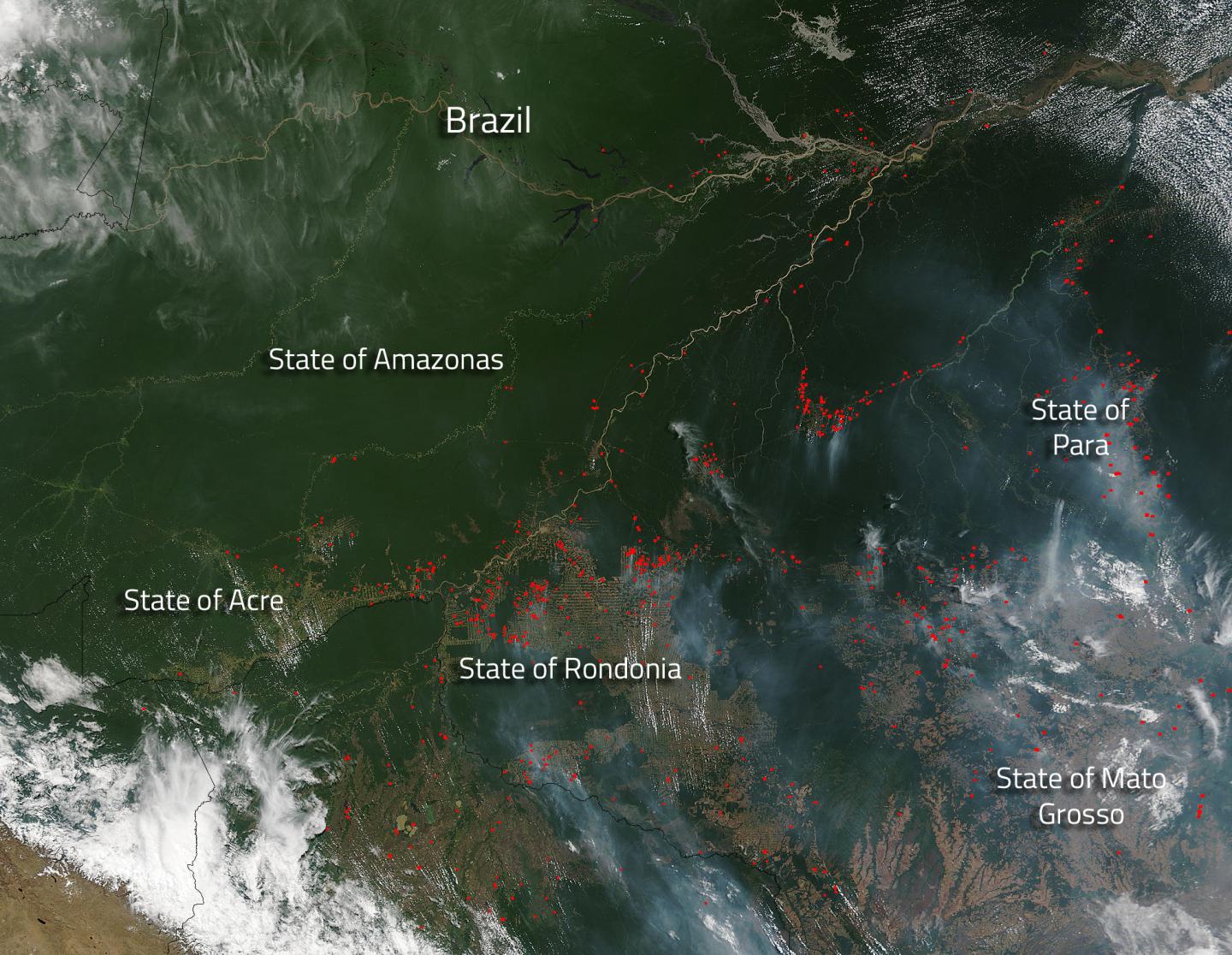 Satellite Image Shows 2015 Study of Amazon Wi | EurekAlert!