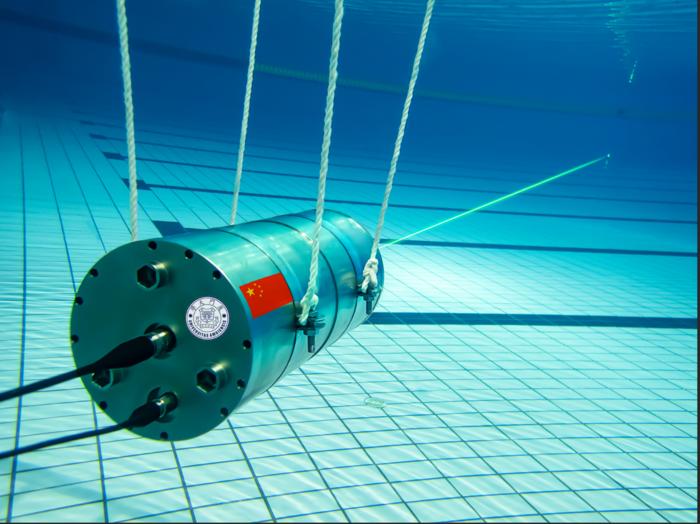 Single-photon Raman underwater lidar