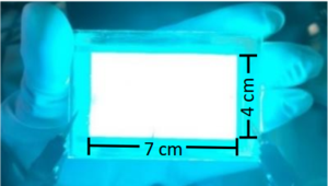 Researchers Fabricate Large-area Sky-blue PeLEDs