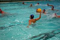 Calvin Playing Water Polo