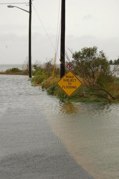 Flooding from Hurricane Sandy in eastern Virginia