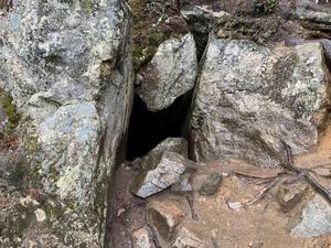 Entrance to the Devil's Church.