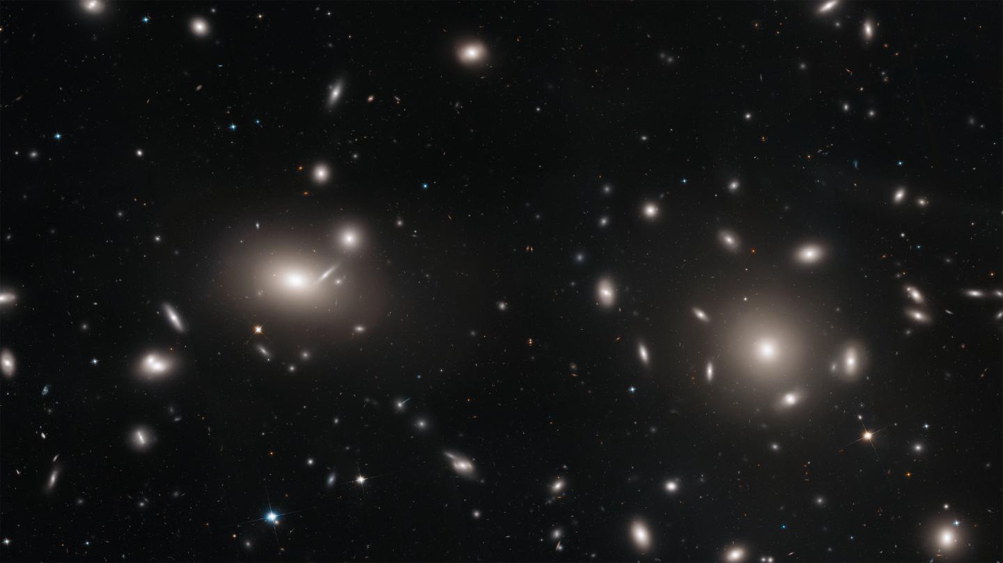 Hubble Image of Galaxies