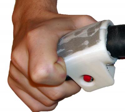 Close-up of Fingertip Navigation Device