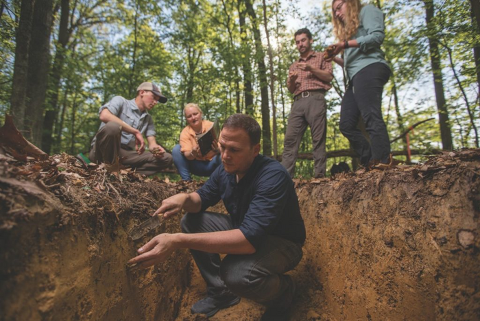 Brian Strahm’s research focuses on carbon and nutrient cycling in forest soils.