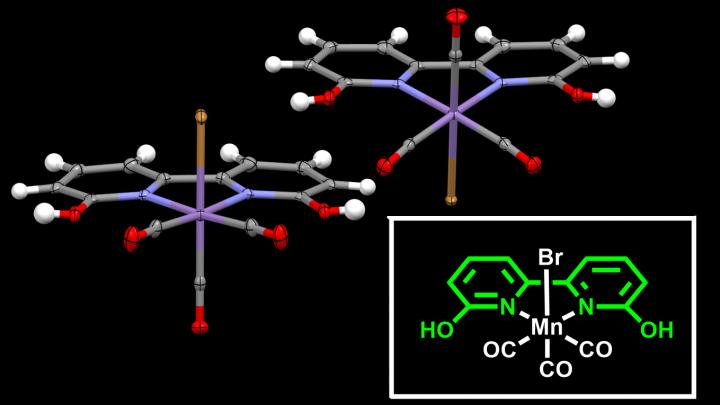 Crystal Structure of the Manganese-Based Catalyst Reported in the Study