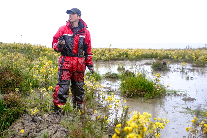 Professor Mike Lim undertaking research in Canada’s Inuit Nunangat.