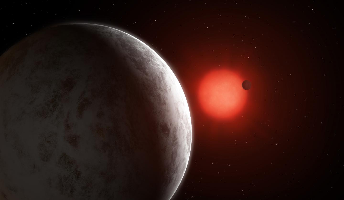 Nearness of Newly Found Exoplanetary System Offers Great Promise for Studying Exoplanet Atmospheres (1 of 1)