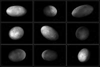Computer Modeling Illustrations of Pluto's Moon Nix