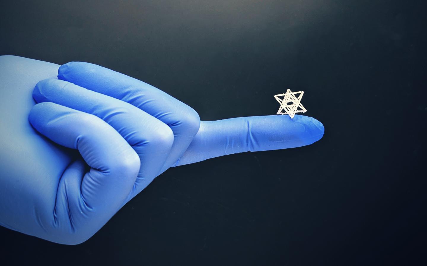 Tiny and intricate biomedical structure