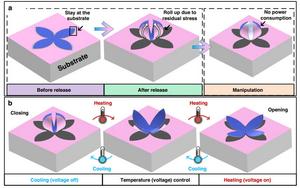 The concept of the microgripper.