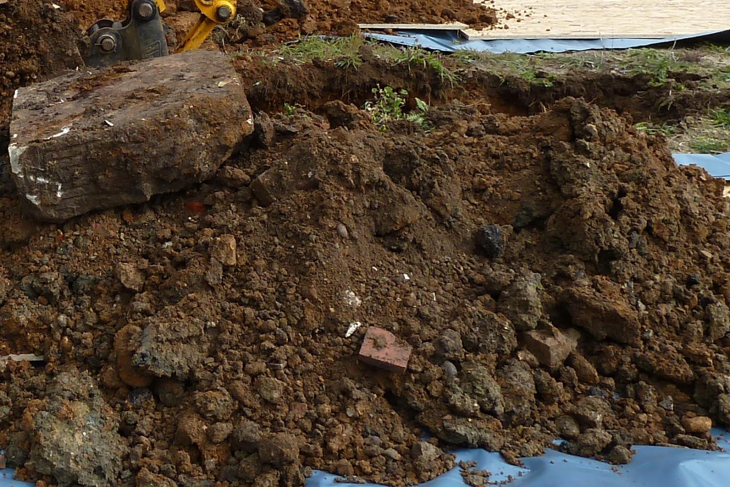 Waste from Leigh Marshes Landfill