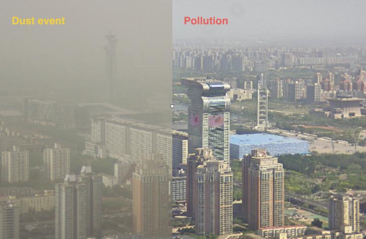 Dust Event and Pollution