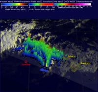 TRMM 3-D Image of Iselle