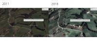 Google Earth Image Comparison 2011 vs. 2018