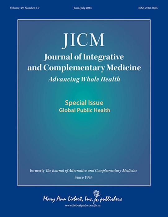 Journal of Integrative and Complementary Medicine