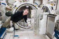 Astronaut Kate Rubins and RELL,  NASA/Goddard Space Flight Center 