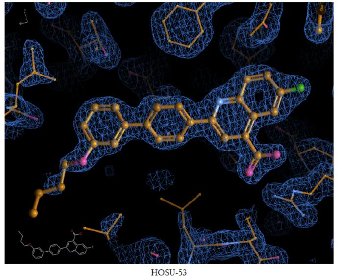 HOSU-3 is a dihydroorotate dehydrogenase (DHODH) inhibitor currently being tested at The Ohio State University for the treatment of Non-Hodgkin's lymphoma