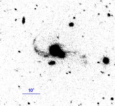 Optical Image of Binary Quasar SDSS J1254+0846
