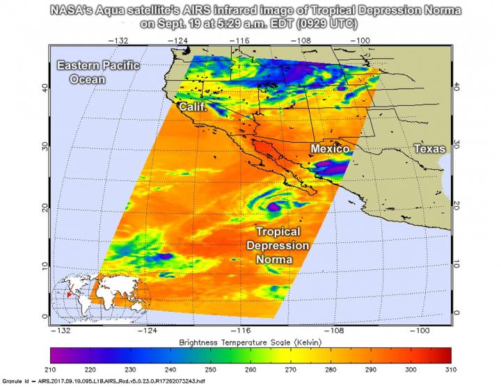 AIRS image of Norma