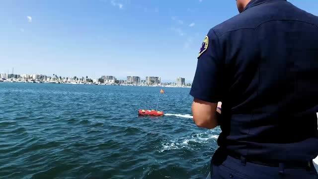 Water Rescue Robot EMILY Gets Some Help from the Sky