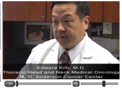 Edward Kim, M.D., University of Texas M. D. Anderson Cancer Center