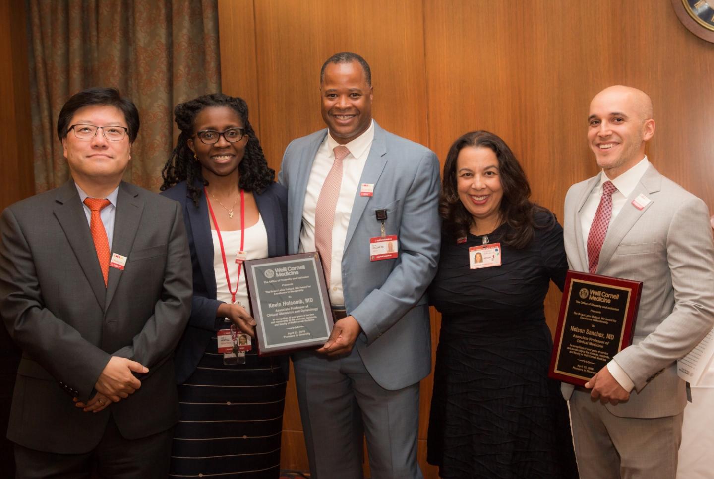 Weill Cornell Medicine has been awarded the Health Professions Higher Education Excellence in Diversity Award