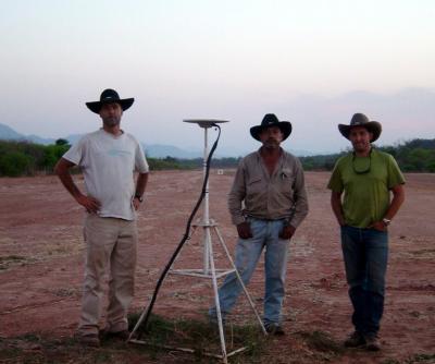 GPS Unit in the Field