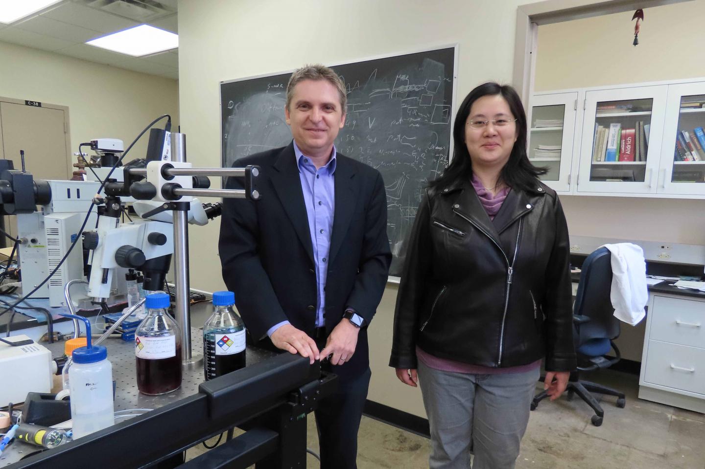 Istvan Kiss, Ph.D., and Yifan Liu, Ph.D.