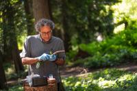 UBC Professor Richard Hamelin Preparing Tree Sample for Testing