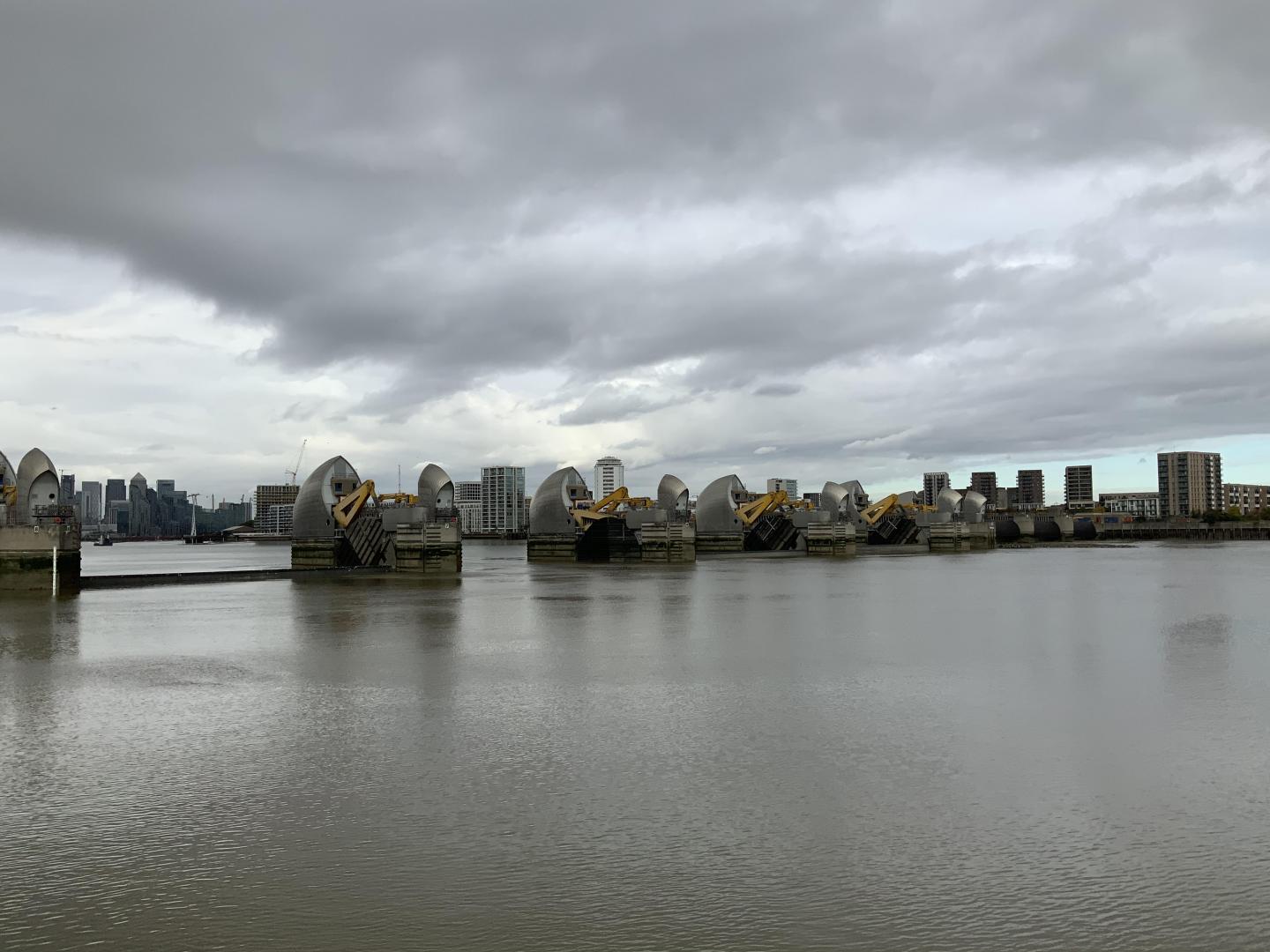 The River Thames Storm Surge Barrier