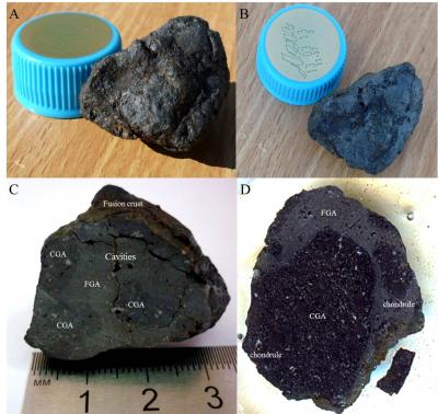 Fragment of Chelyabinsk Meteorite