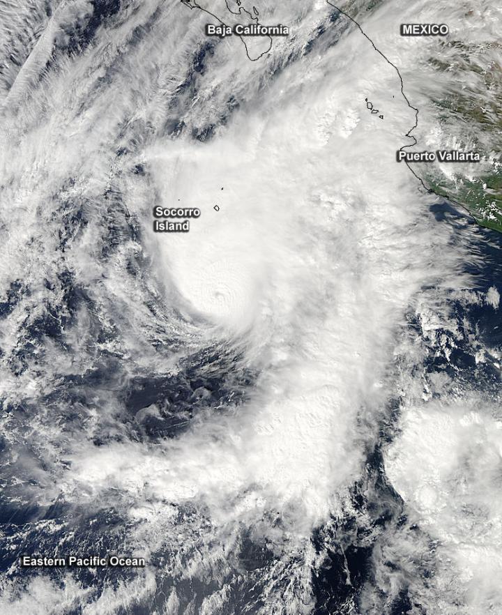 MODIS Image of Vance
