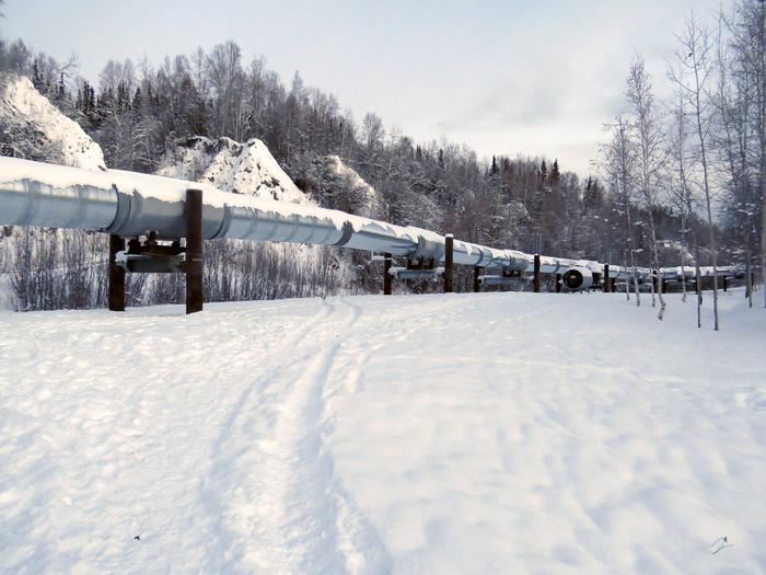 Alaska oil pipeline