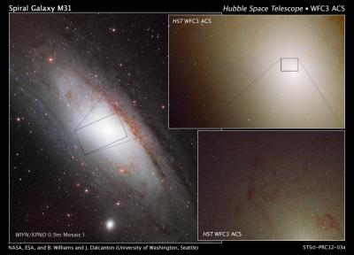 Hubble Image of the Majestic Andromeda Galaxy