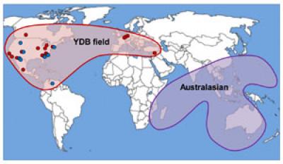 Younger Dryas Boundary Field Map