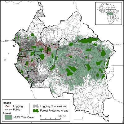 Industrial Logging Expansion in Central Africa