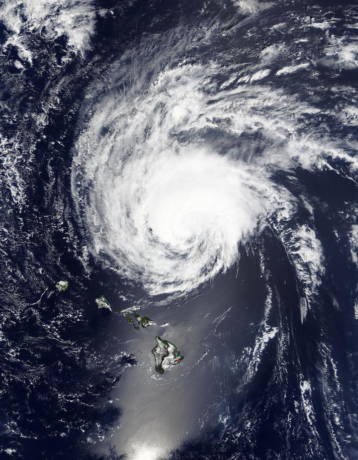 MODIS Image of Ignacio