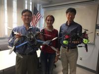 UA Researchers with Drones