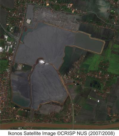 Lusi Mud Volcano Satellite Photo