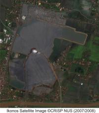 Lusi Mud Volcano Satellite Photo