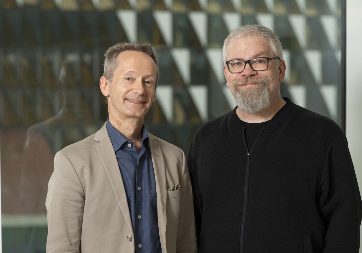 Klas Blomgren and Ola Hermanson, Karolinska Institutet