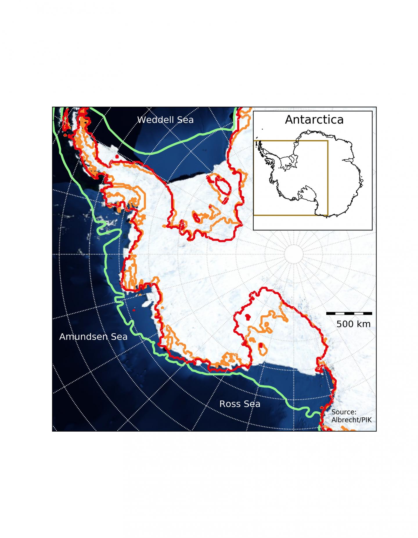 West-Antarctic Ice-Sheet Rebound 10,000 Years Ago